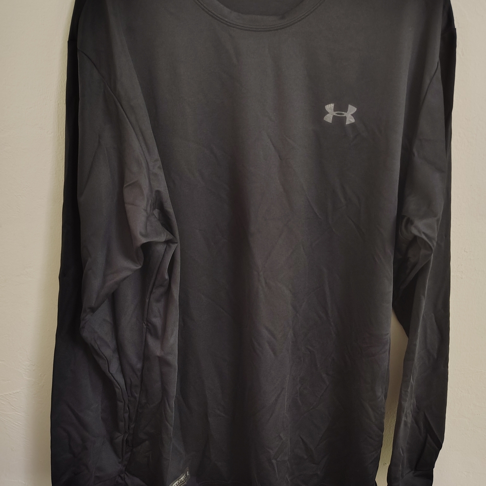 Under Armour Men's Dark Gray Long Sleeve Shirt